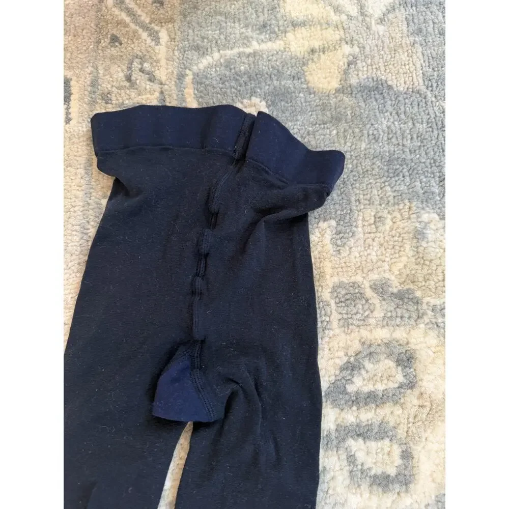 Wolford VELVET DE LUXE 50 Black Tights Sz S NEW $60